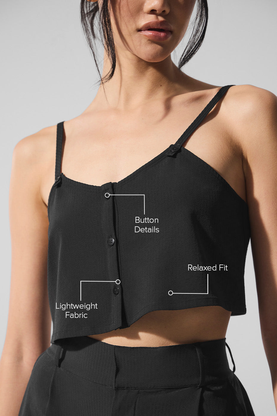 alo Dreamscape Tank - Black