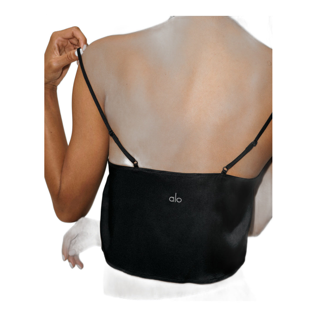 alo Silk Blend Radiance Tank - Black