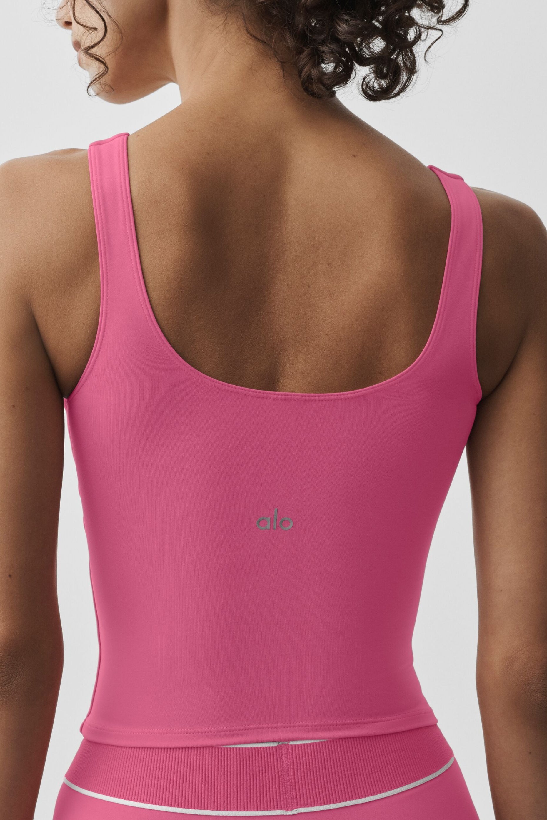 alo ALO Softsculpt Precision Tank - Paradise Pink
