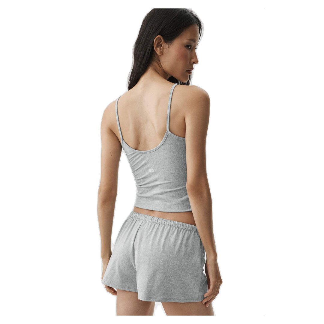 ALO Alosoft Finesse Cami Tank - Vintage Athletic Heather