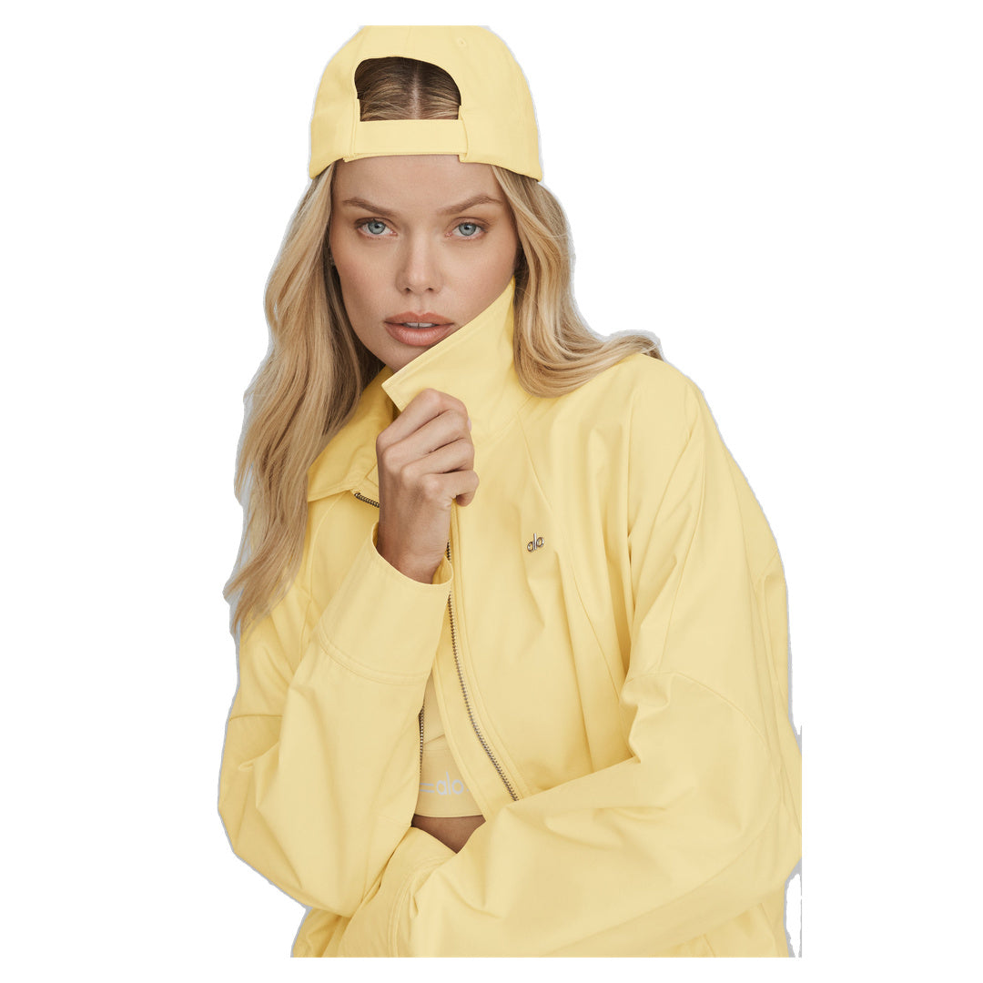 ALO Best Bet Full Zip Jacket - Warm Butter