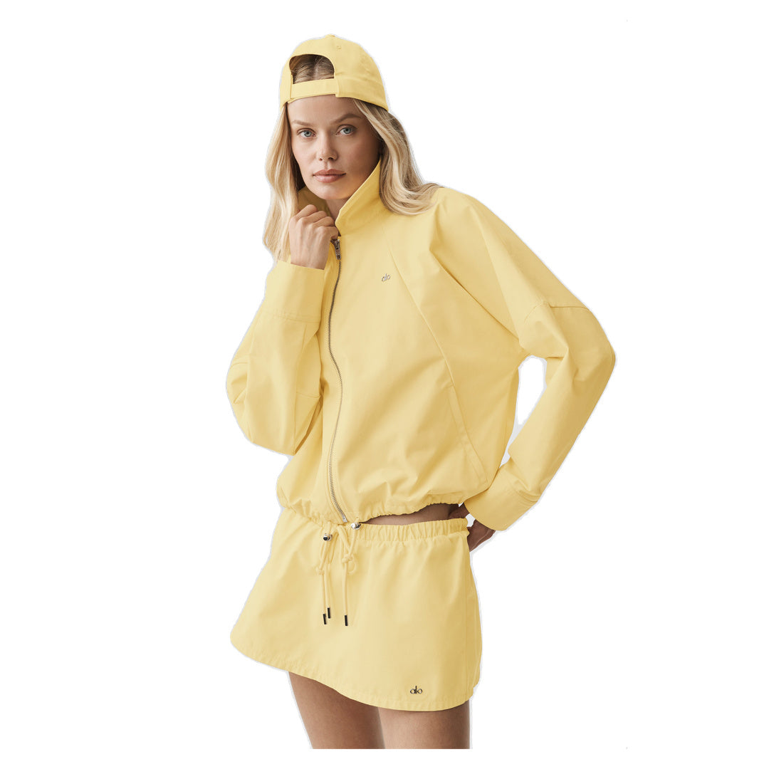 ALO Best Bet Full Zip Jacket - Warm Butter