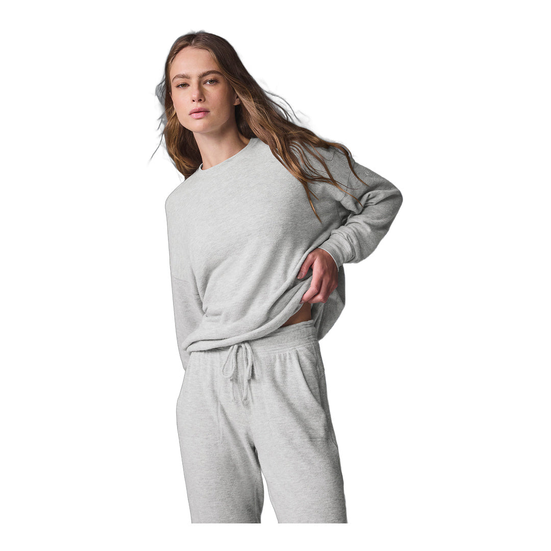 alo Soho Pullover - Athletic Heather Grey