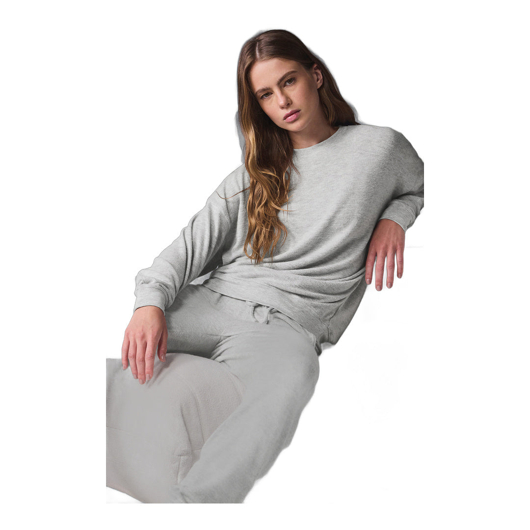 alo Soho Pullover - Athletic Heather Grey