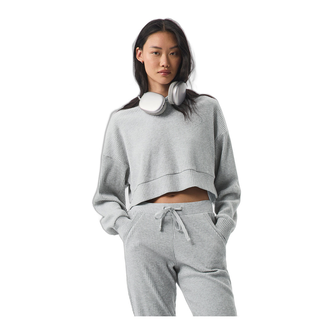 alo Muse Hoodie - Athletic Heather Grey