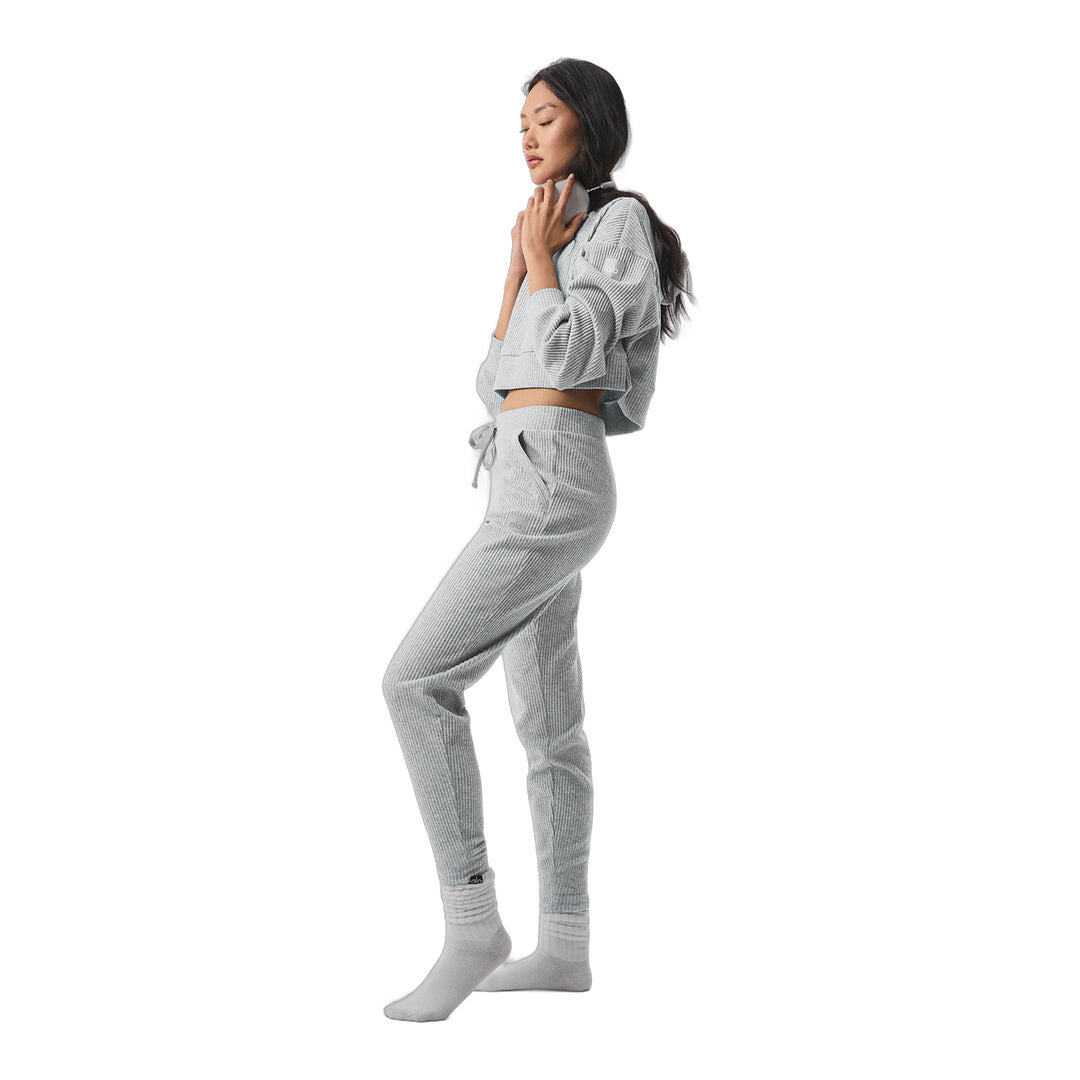 alo Muse Hoodie - Athletic Heather Grey