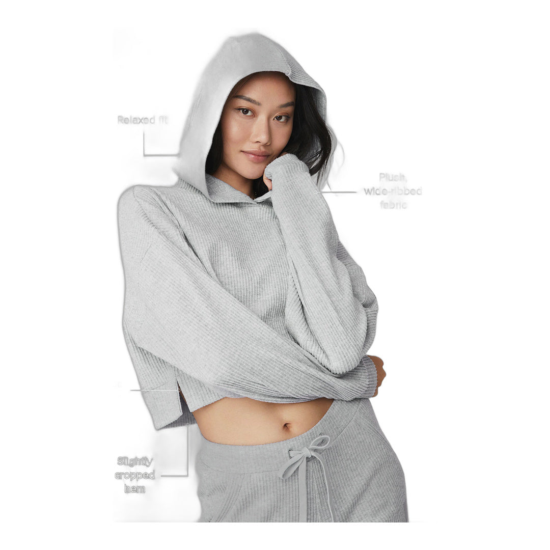 alo Muse Hoodie - Athletic Heather Grey