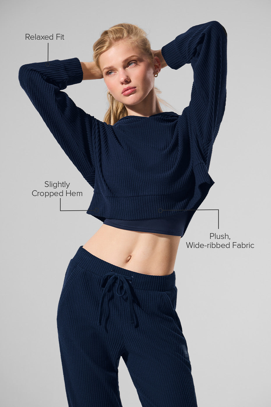 alo Muse Hoodie - Navy