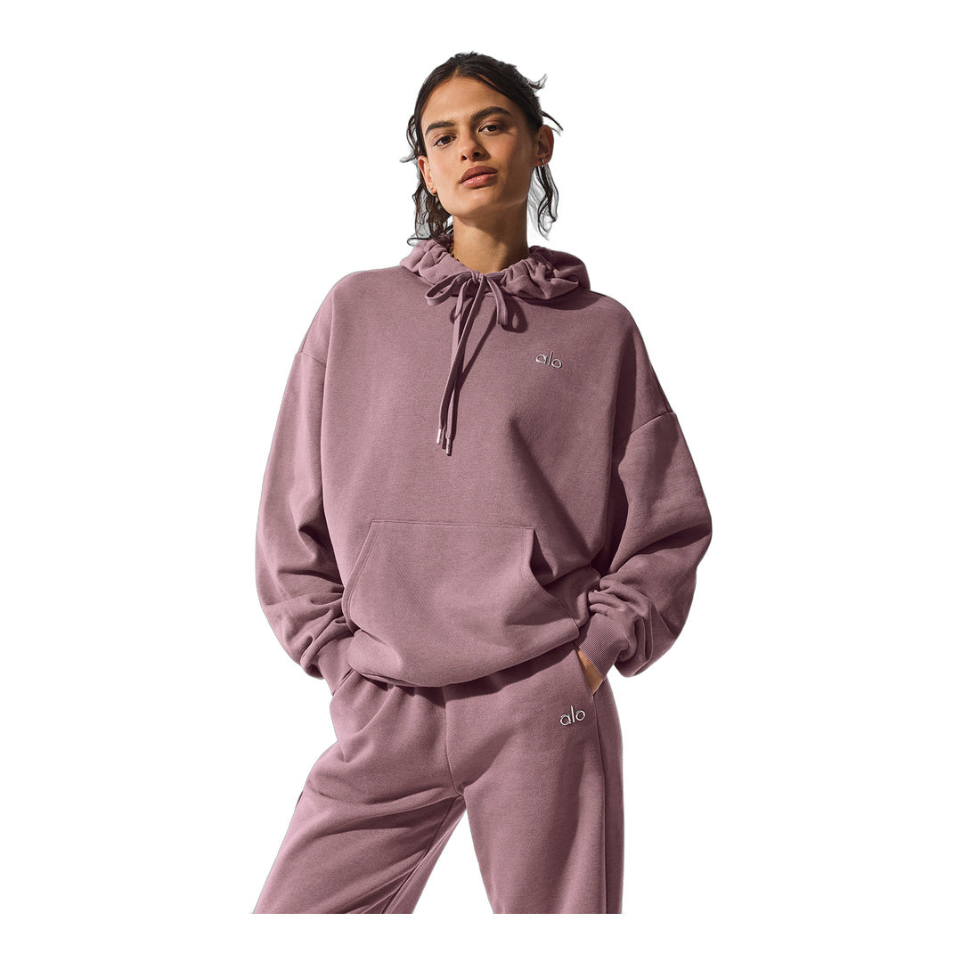 alo Accolade Hoodie - Smoky Quartz