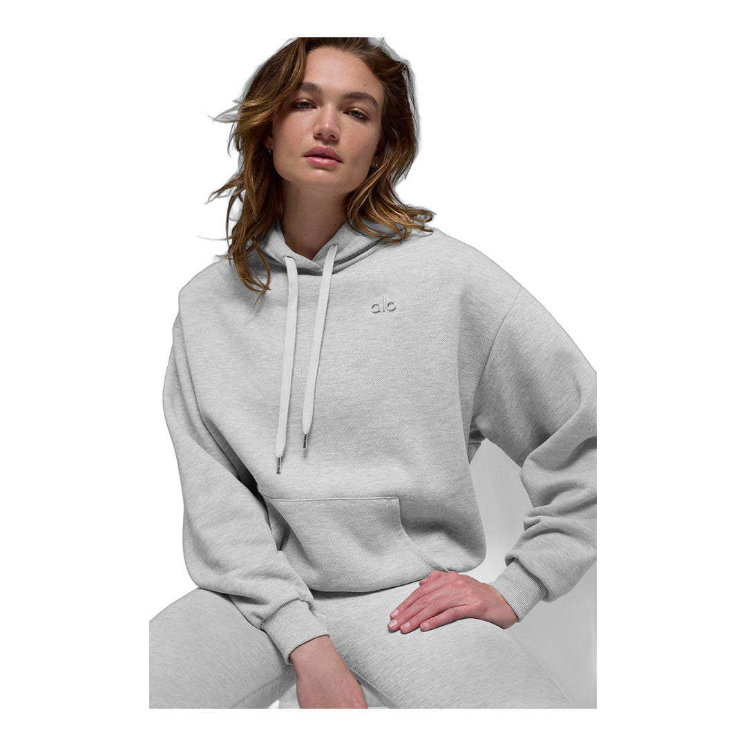 alo Accolade Hoodie - Athletic Heather Grey
