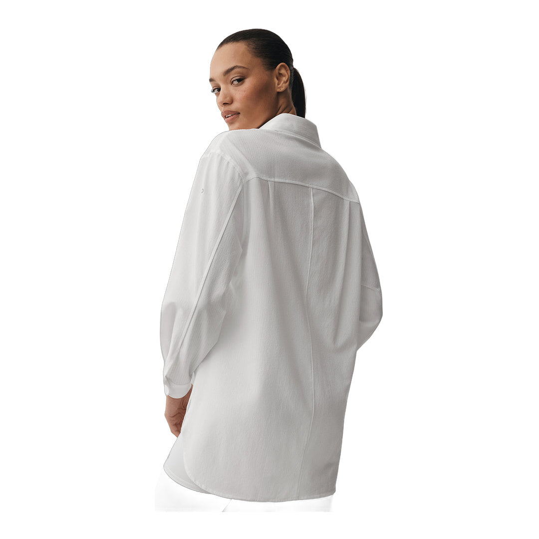 alo Dreamscape Button Down Long Sleeve - White