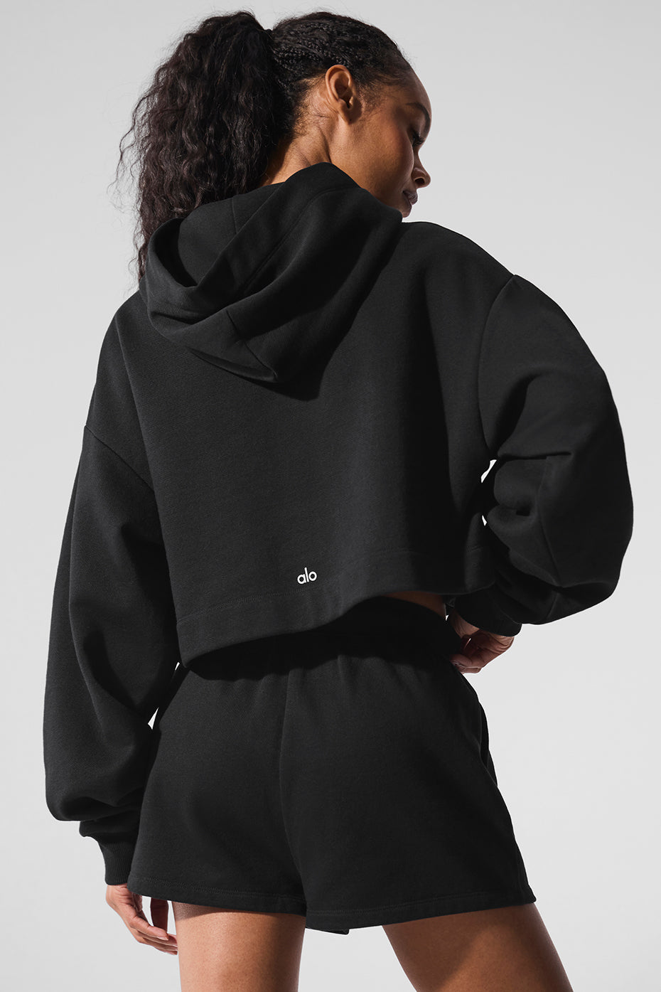 alo Bae Hoodie - Black