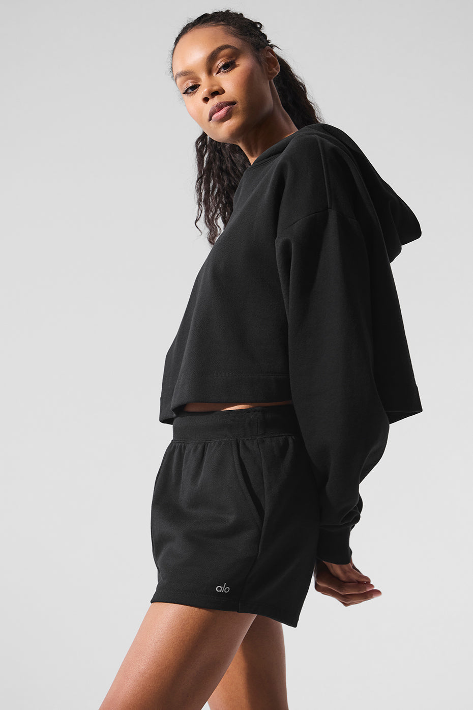 alo Bae Hoodie - Black