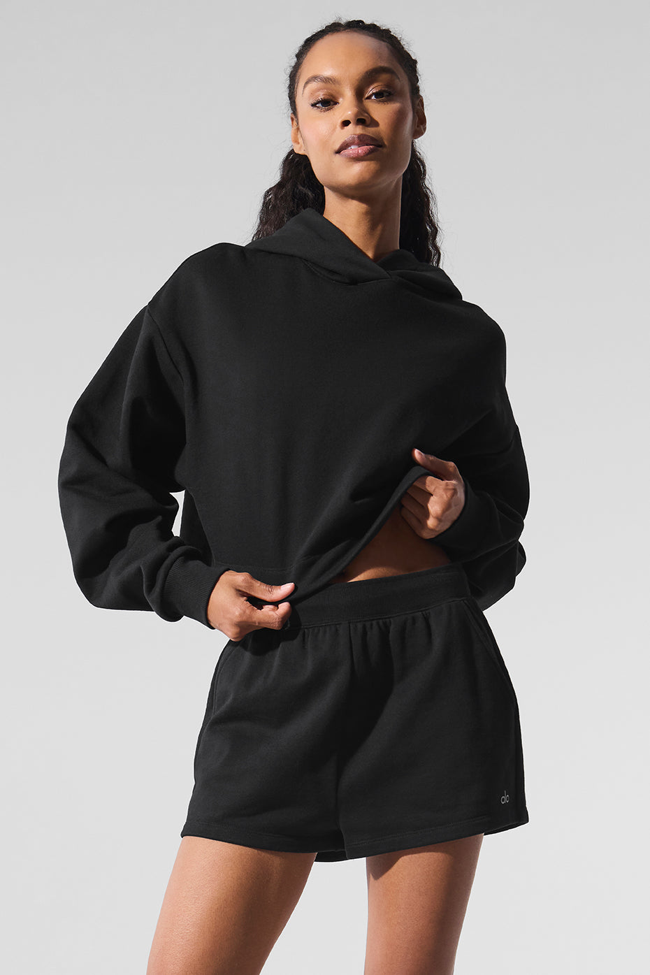 alo Bae Hoodie - Black