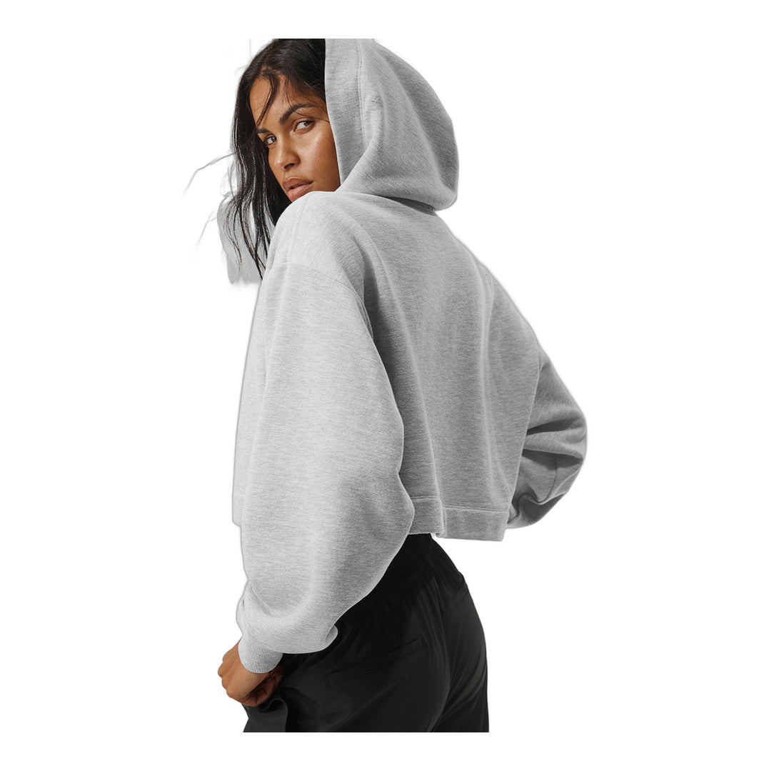 alo Bae Hoodie - Athletic Heather Grey
