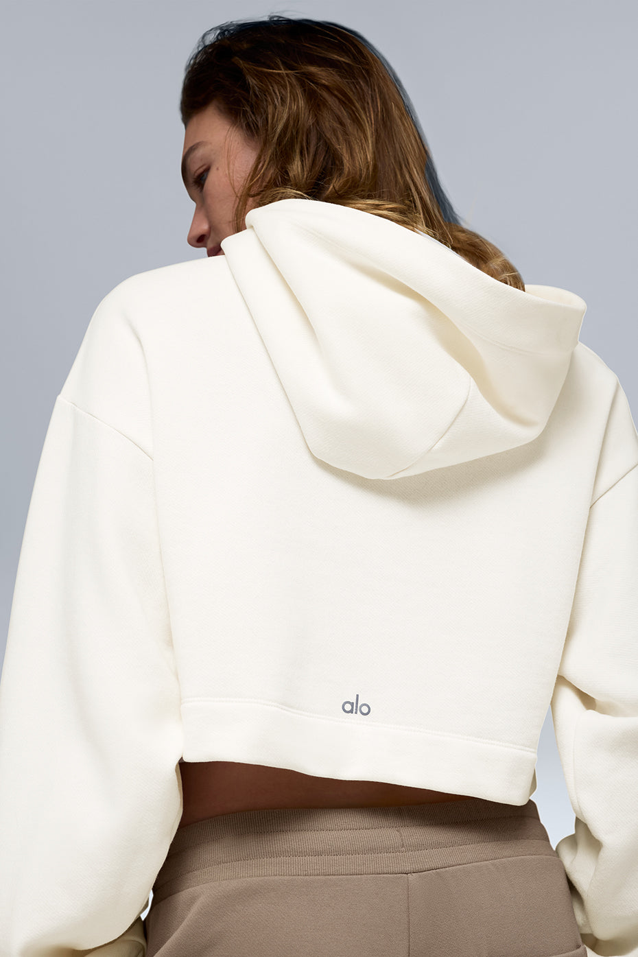 alo Bae Hoodie - Ivory