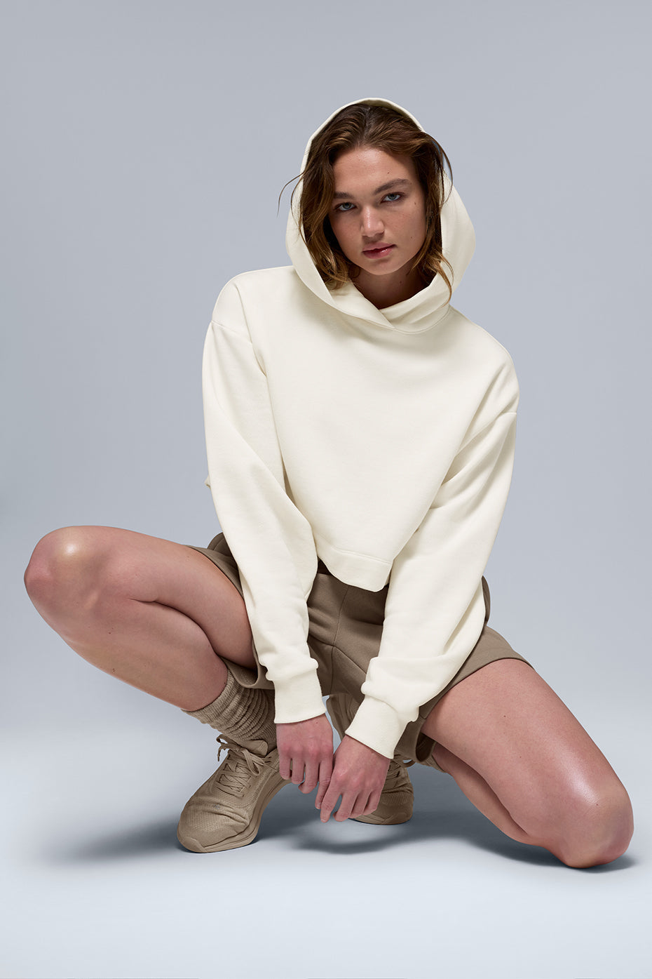 alo Bae Hoodie - Ivory