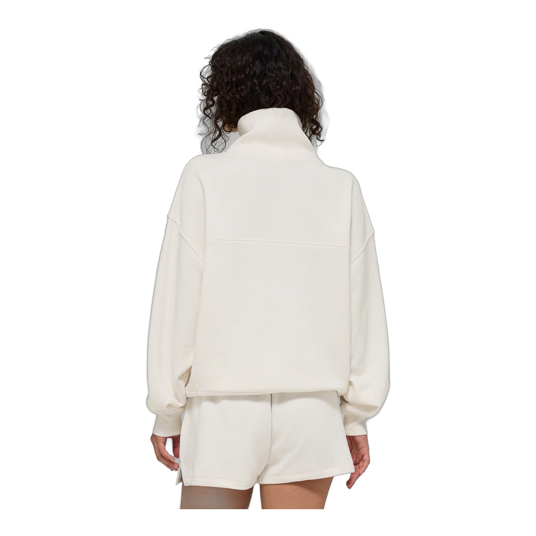 alo Hazy Mock Neck Pullover - Ivory
