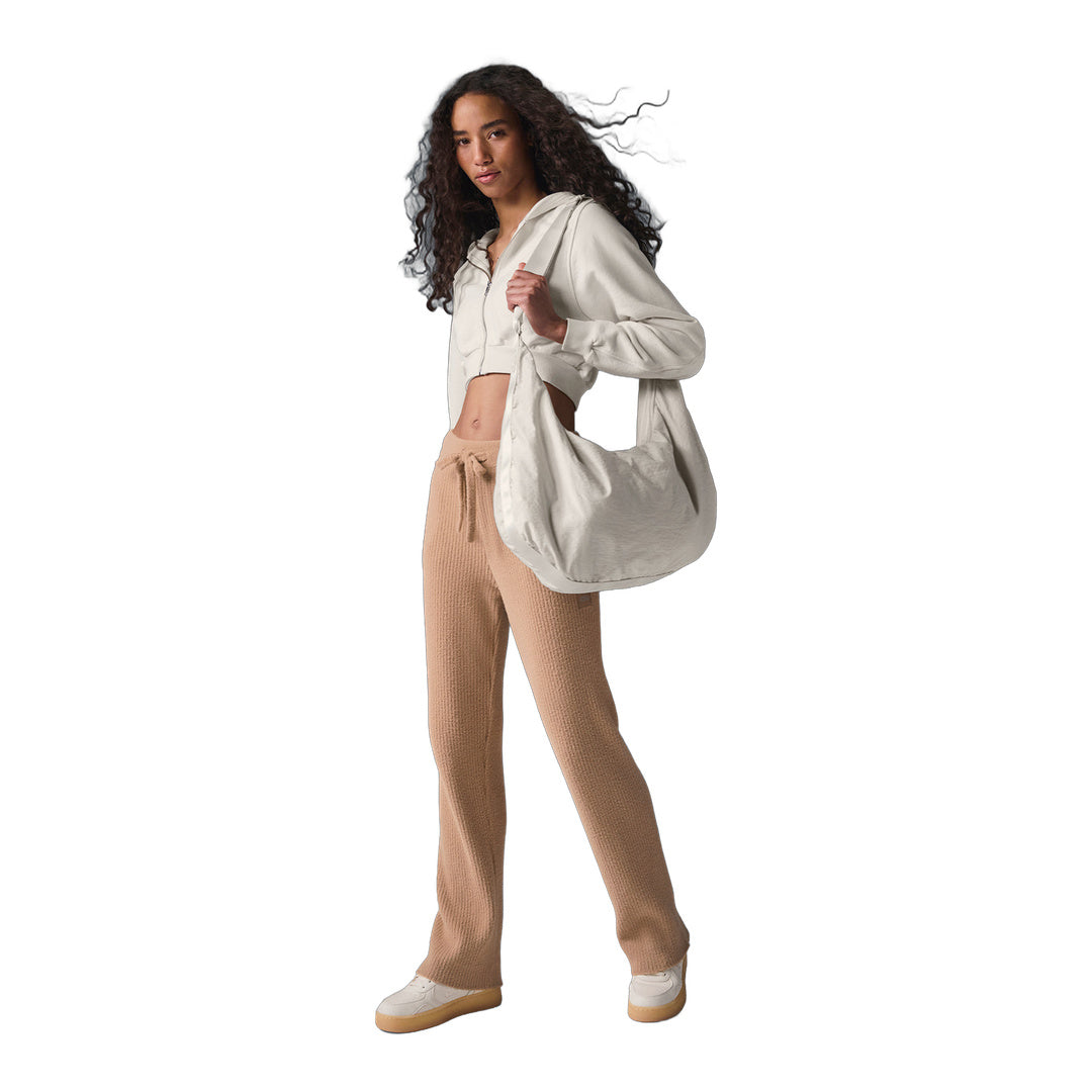 alo Sweet Escape Zip Up Hoodie - Ivory