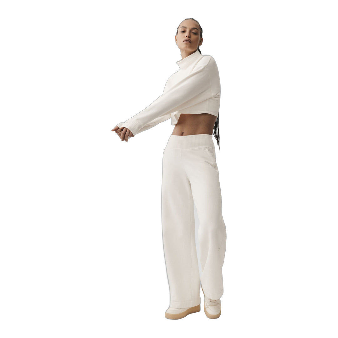 alo Cropped Serenity Coverup - Ivory