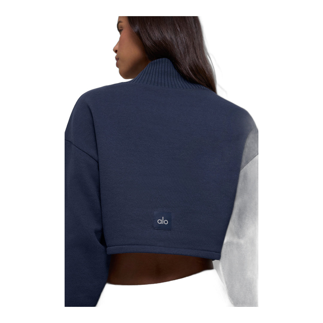 alo Cropped Serenity Coverup - Navy