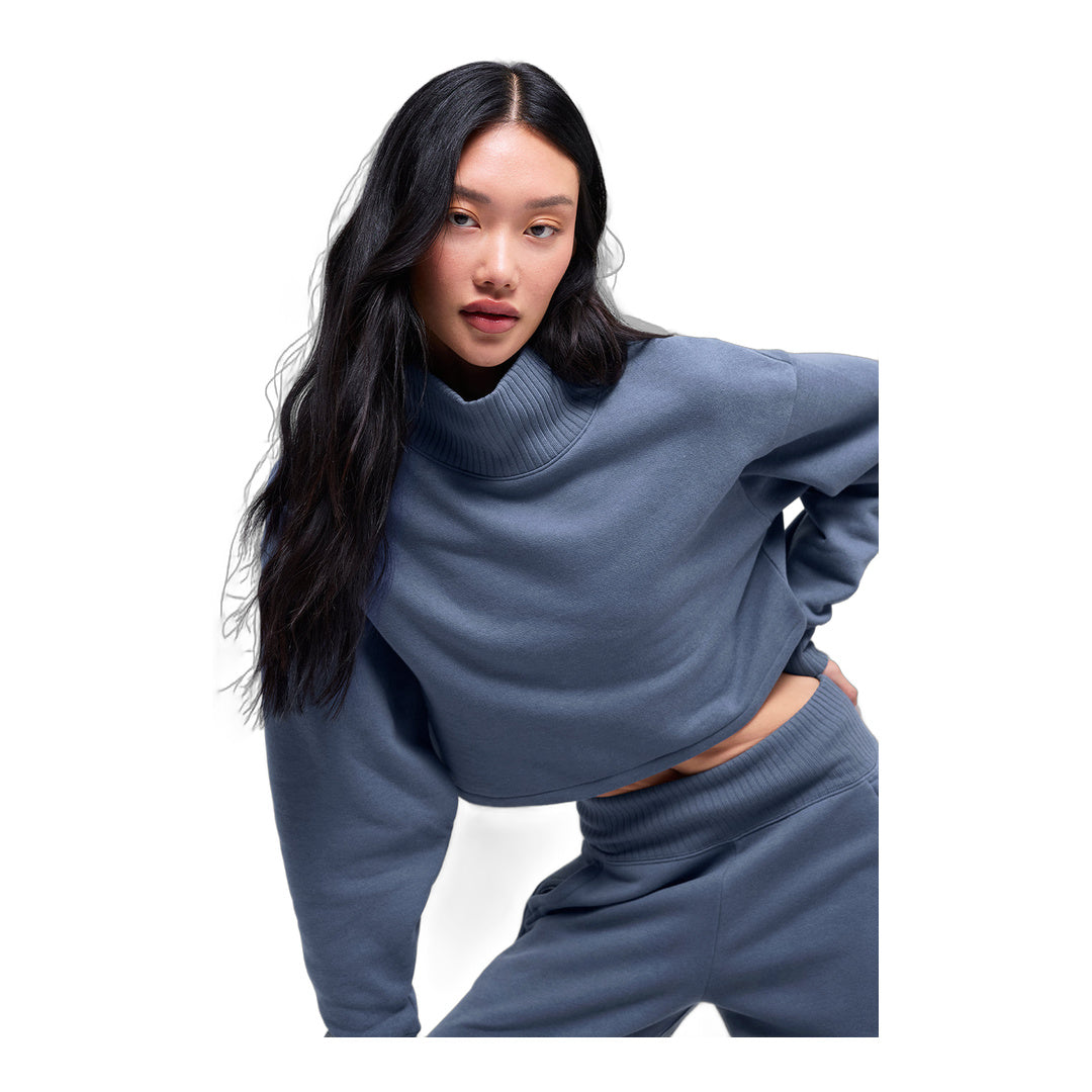 alo Cropped Serenity Coverup - Bluestone
