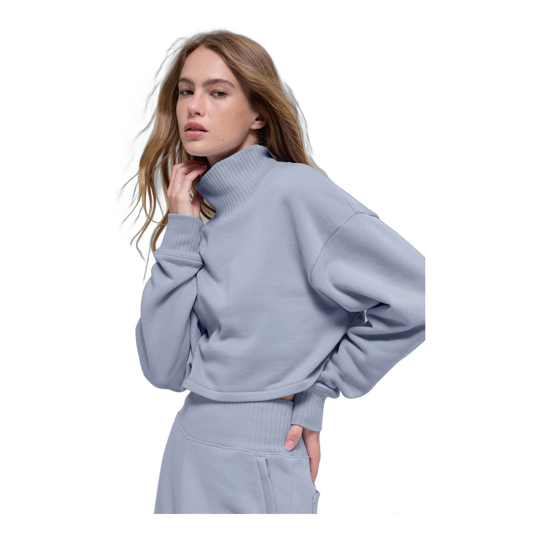 alo Cropped Serenity Coverup - Winter Frost