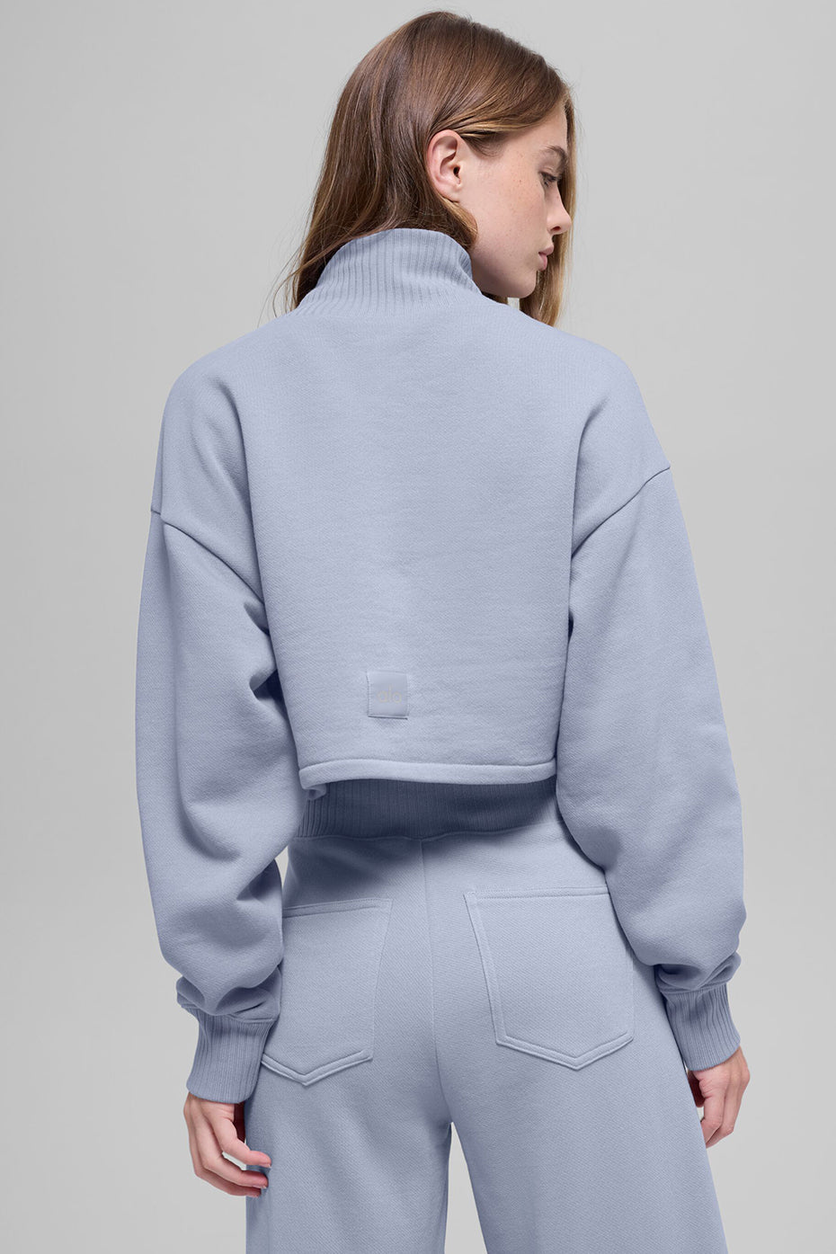 alo Cropped Serenity Coverup - Winter Frost