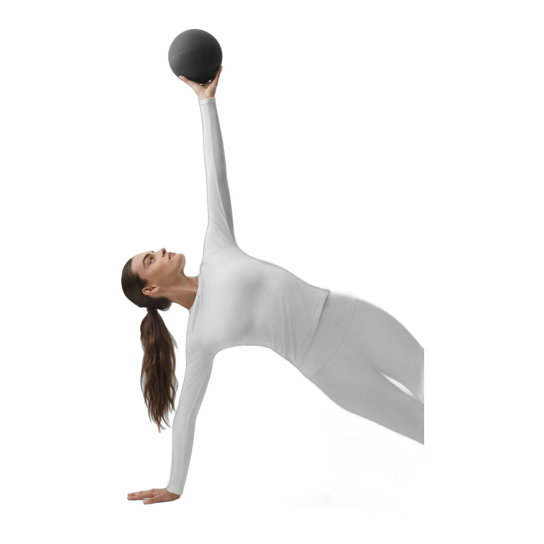 alo Ribbed Modal Long Sleeve - White