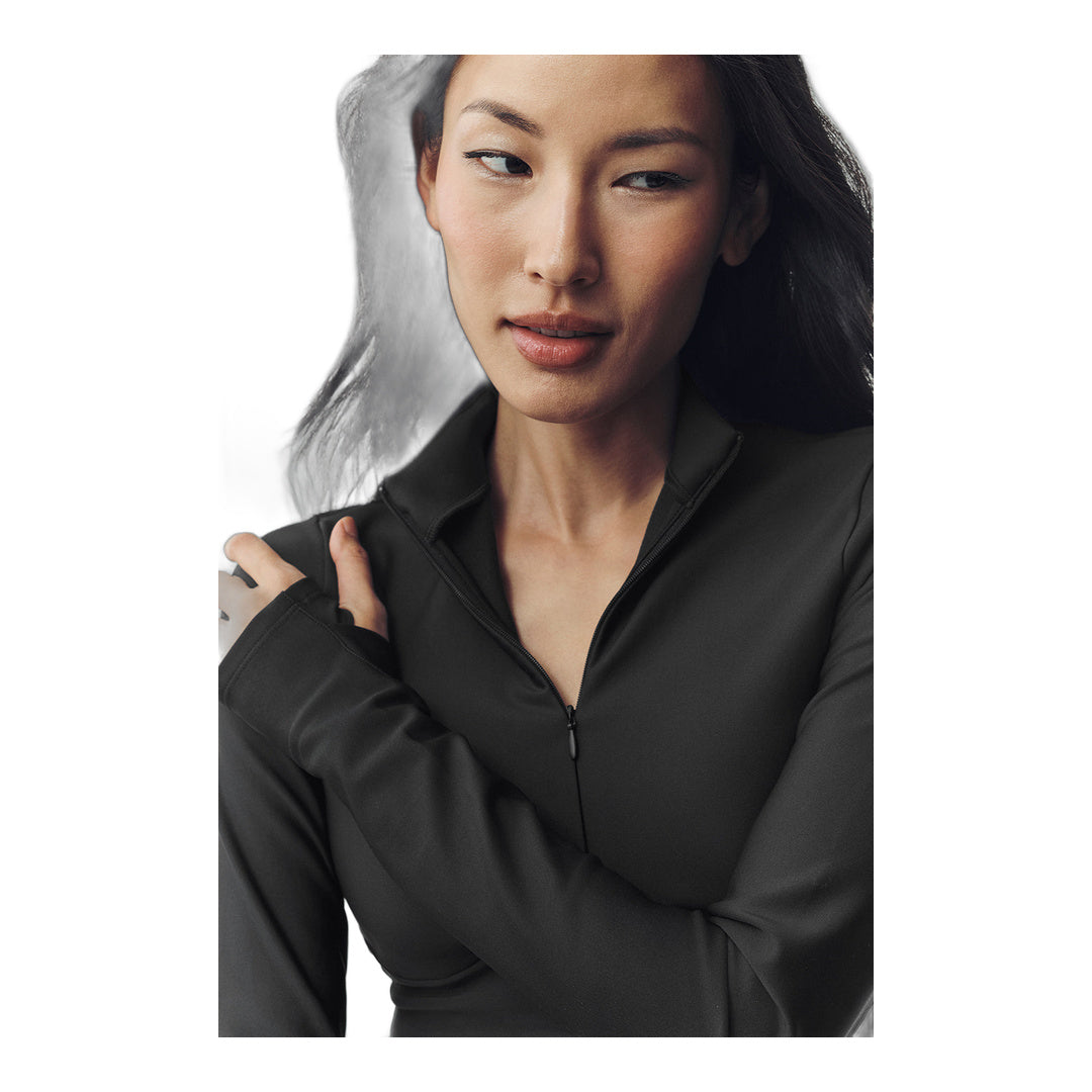 alo Airlift Winter Warm Ski Time Long Sleeve - Black