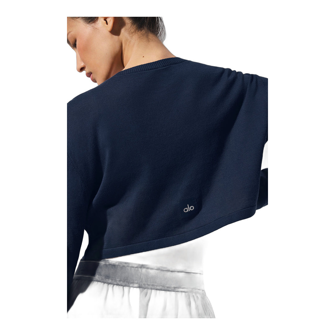 alo Supernatural Sweater Cardigan - Navy