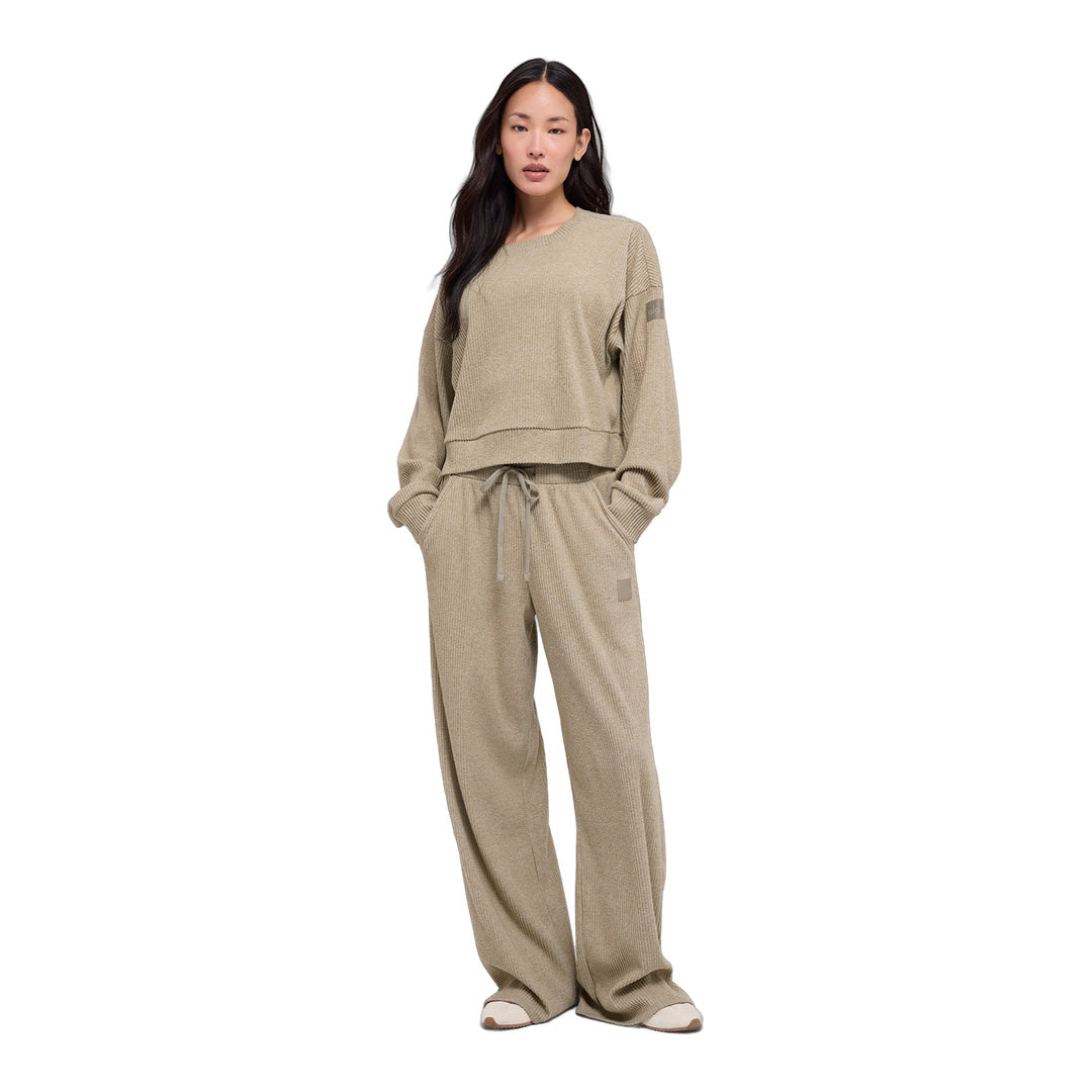 alo Muse Crew Neck Pullover - Gravel Heather
