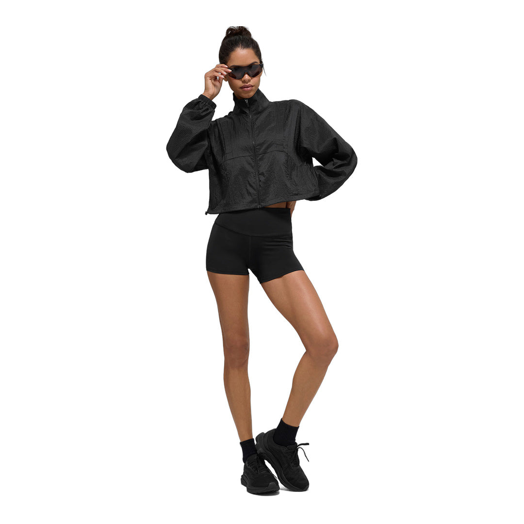 alo Game Time Full Zip Jacket - Black