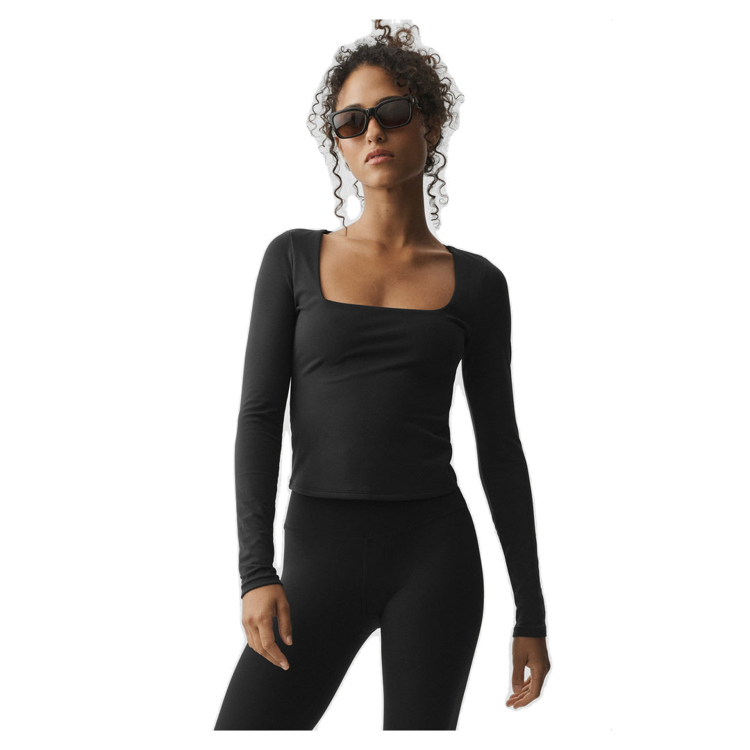 ALO ALO Softsculpt Precision Long Sleeve - Black