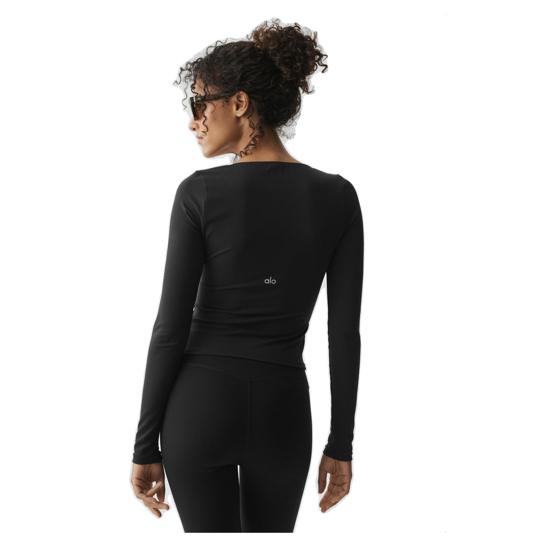 ALO ALO Softsculpt Precision Long Sleeve - Black