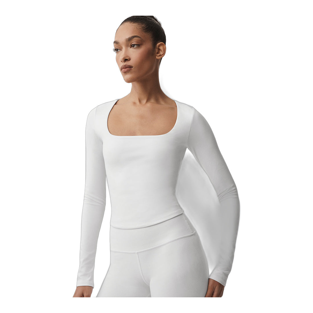 alo ALO Softsculpt Precision Long Sleeve - White