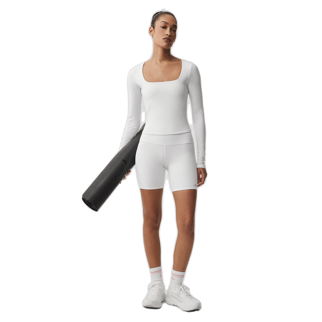 ALO ALO Softsculpt Precision Long Sleeve - White