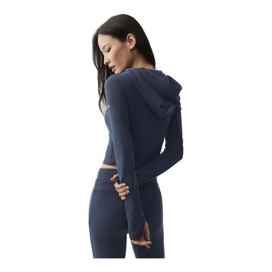alo Sway Full Zip Hoodie - Navy