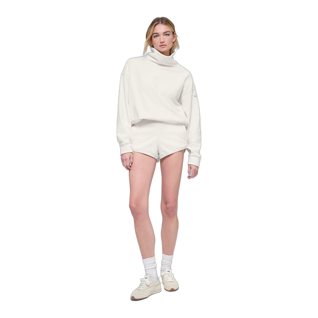 alo Polar Fleece Hazy Pullover - Ivory