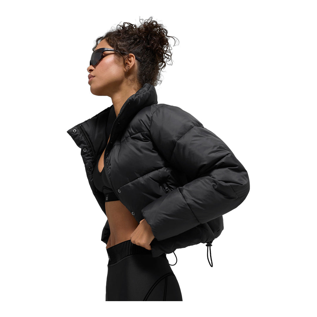 alo Gold Rush Puffer - Black