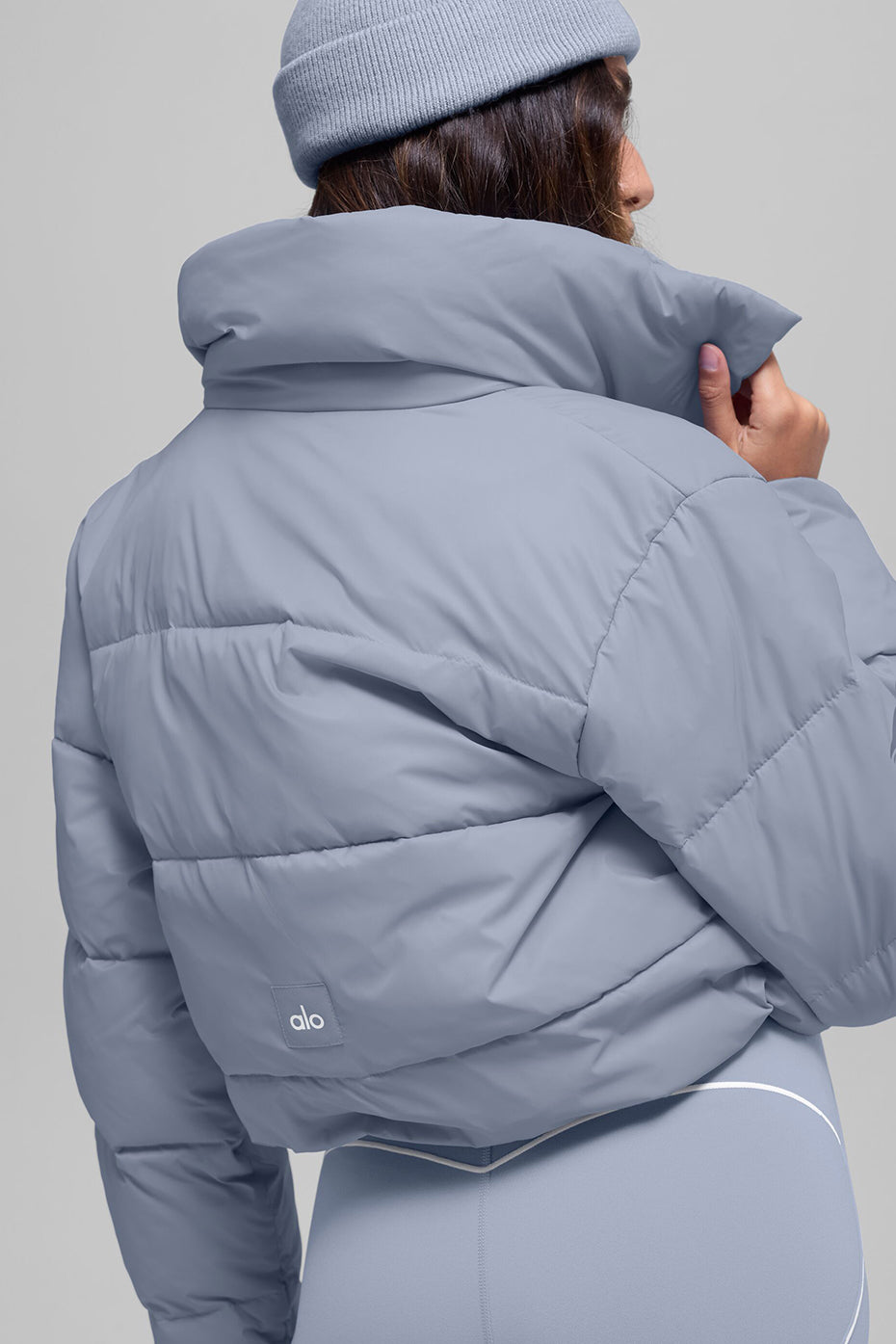 alo Gold Rush Puffer - Winter Frost
