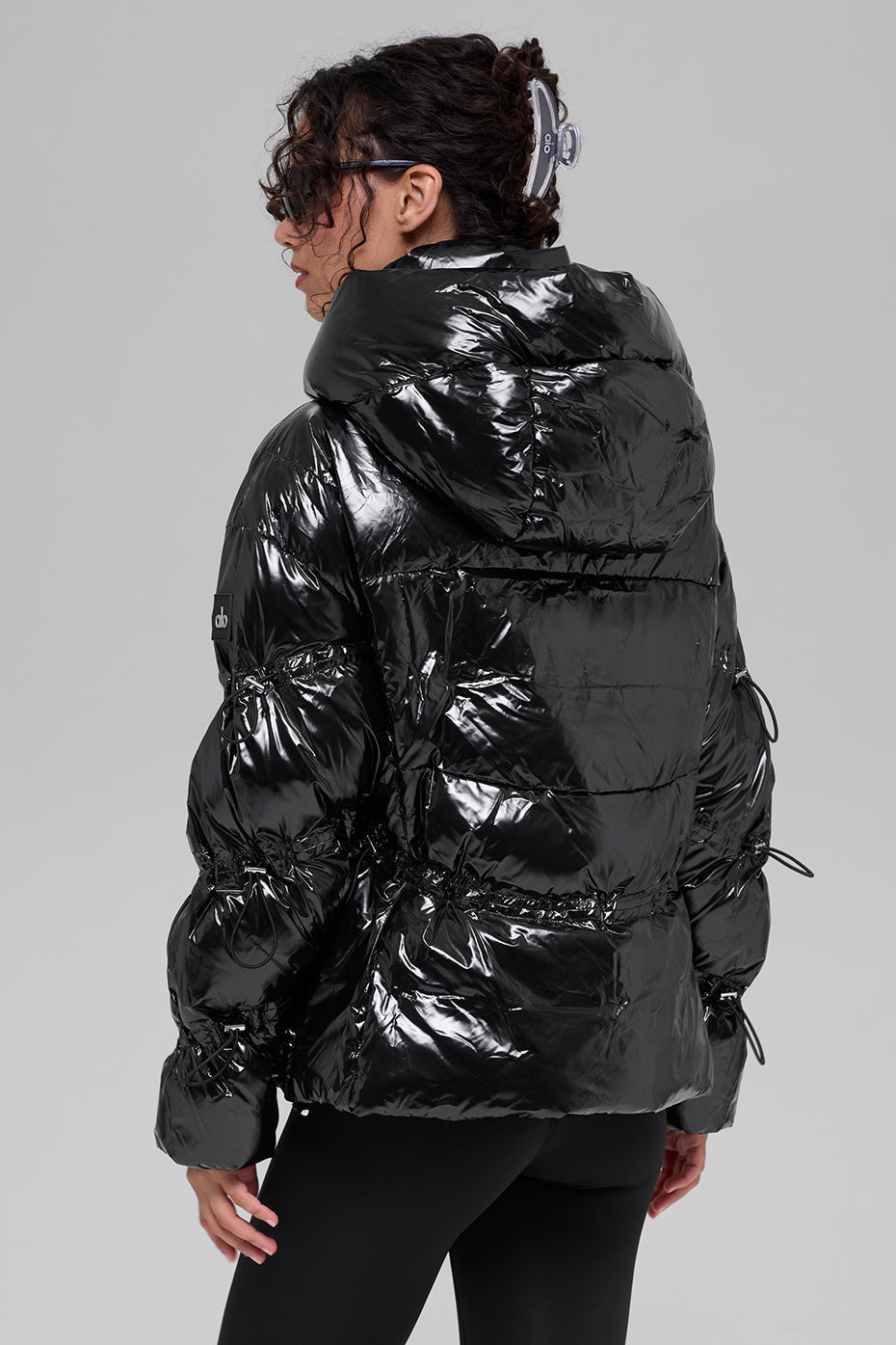 alo Stunner Puffer Jacket - Black