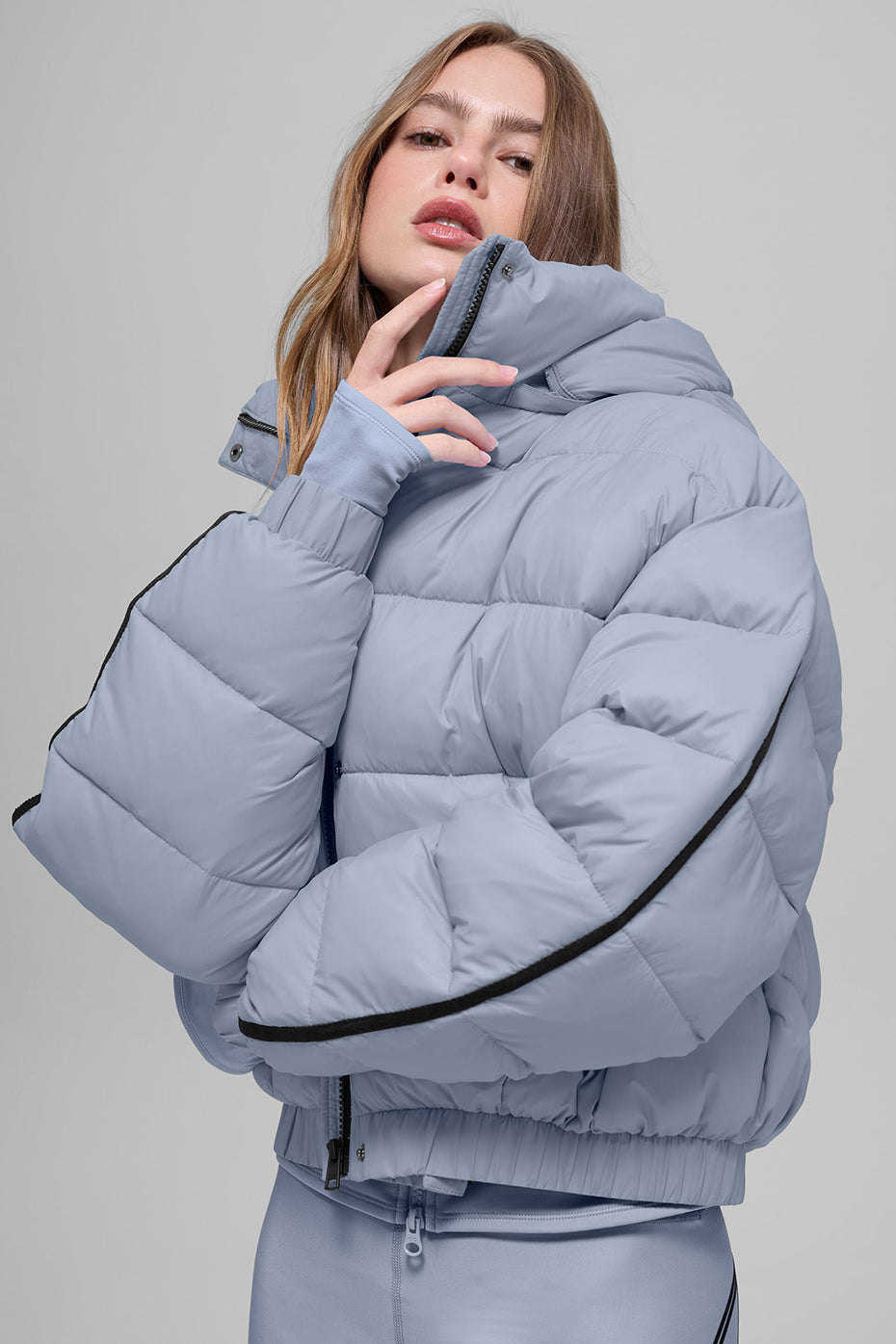 alo Aspen Love Puffer Jacket - Winter Frost