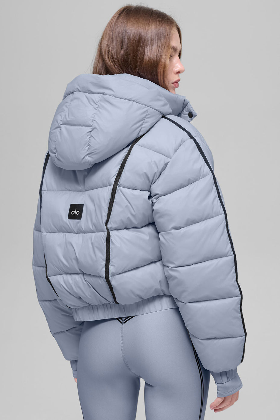 alo Aspen Love Puffer Jacket - Winter Frost
