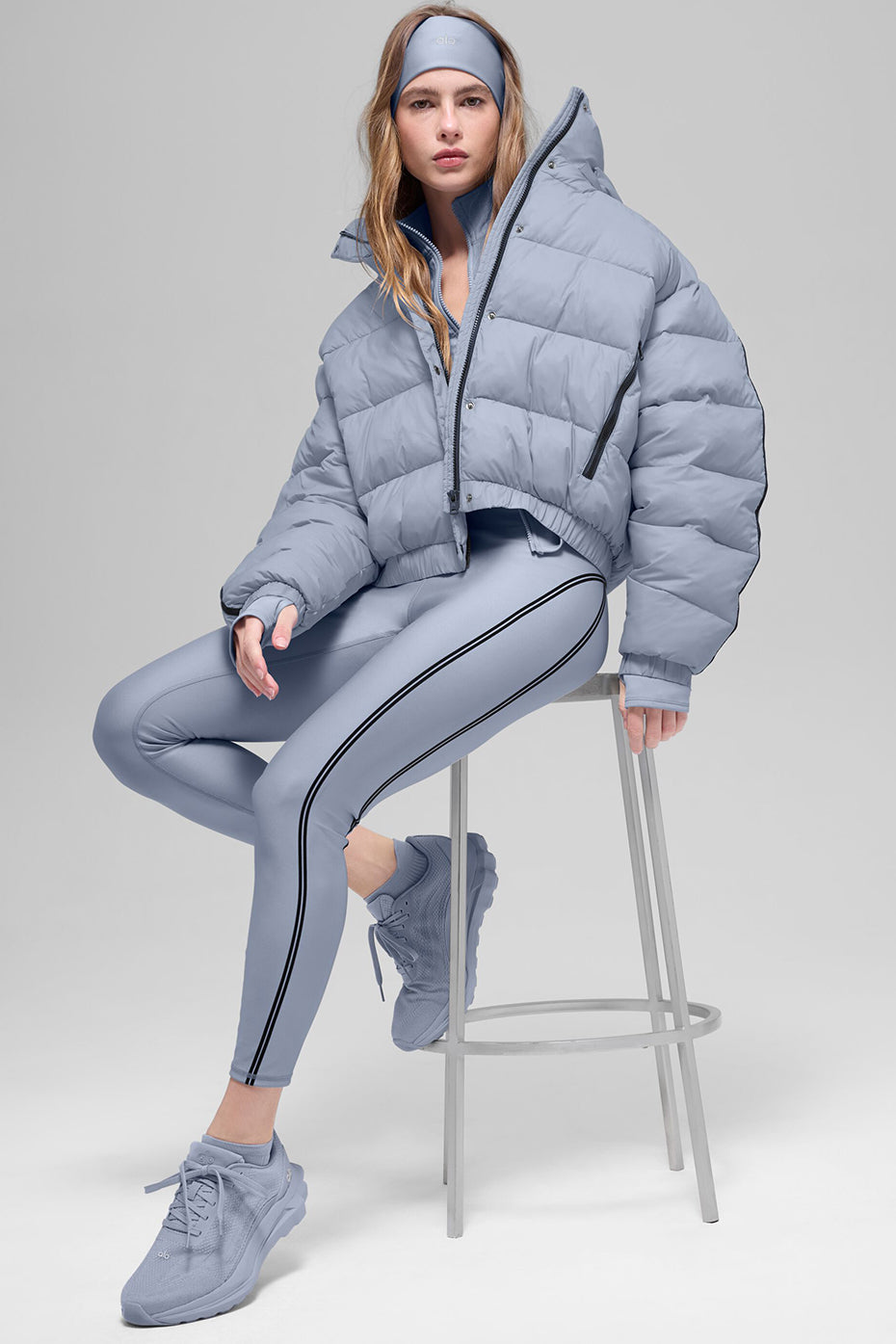 alo Aspen Love Puffer Jacket - Winter Frost