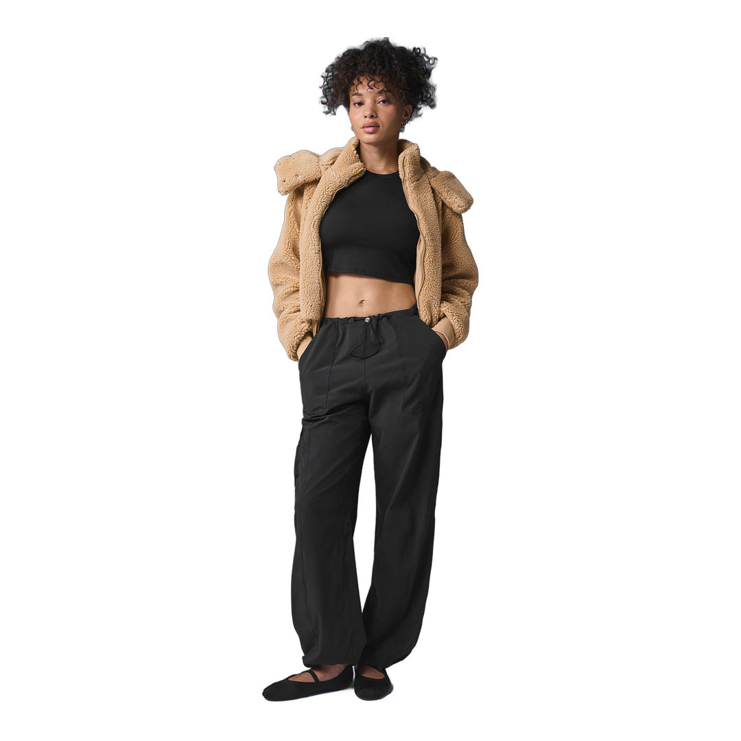 alo Foxy Sherpa Jacket - Camel