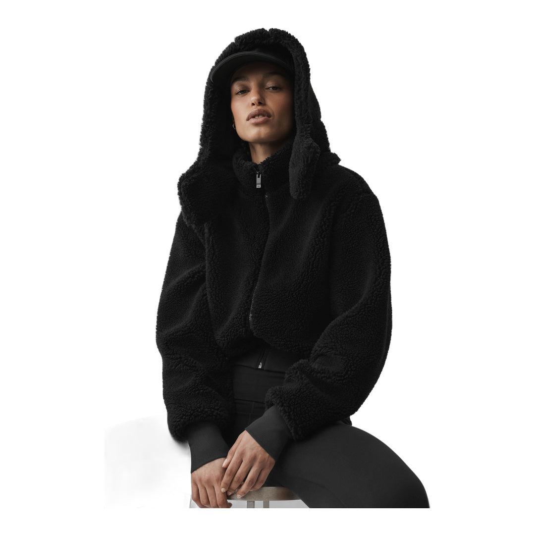 alo Foxy Sherpa Jacket - Black