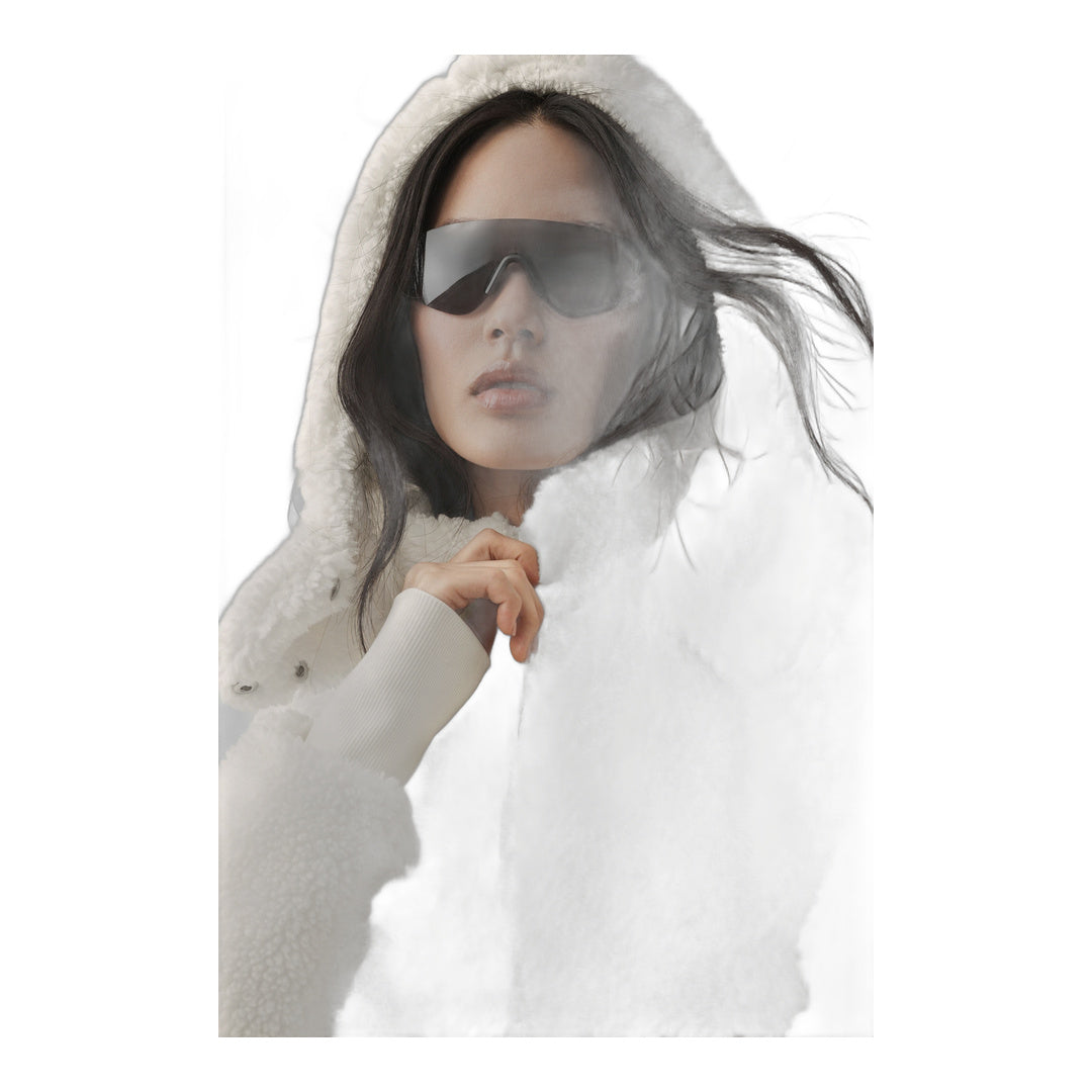 alo Foxy Sherpa Jacket - Ivory