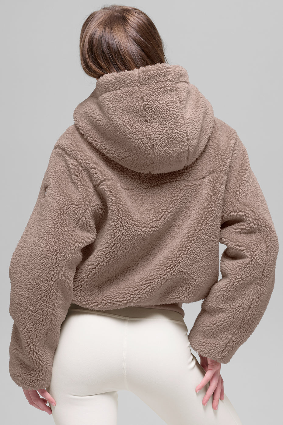 alo Foxy Sherpa Jacket - Chai Latte