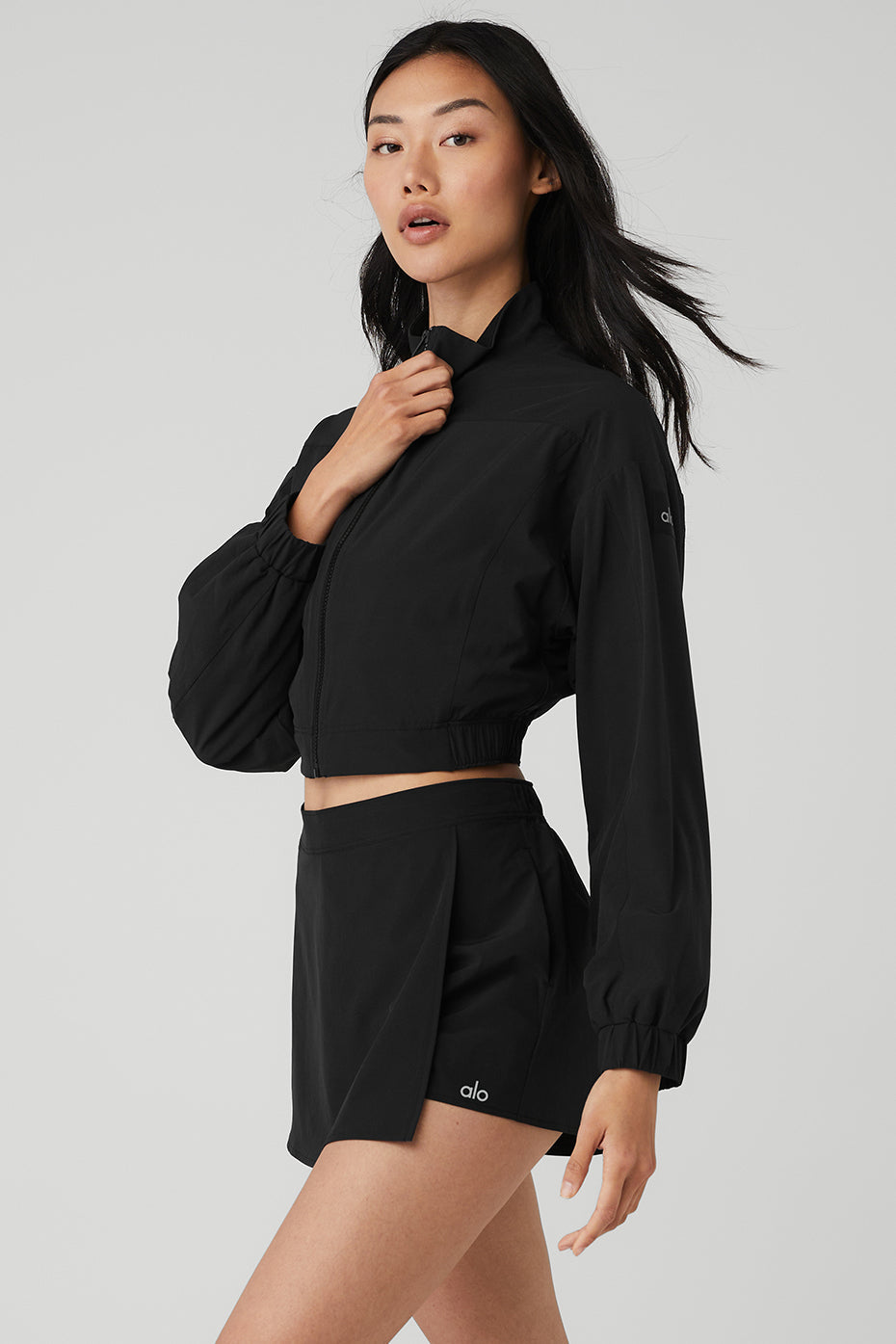 alo Clubhouse Jacket - Black